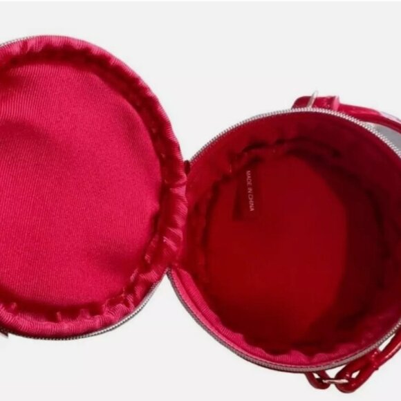 Marc Jacobs NWT Red Clutch with Smooth Leather and Zip Closure - Picture 3 of 5